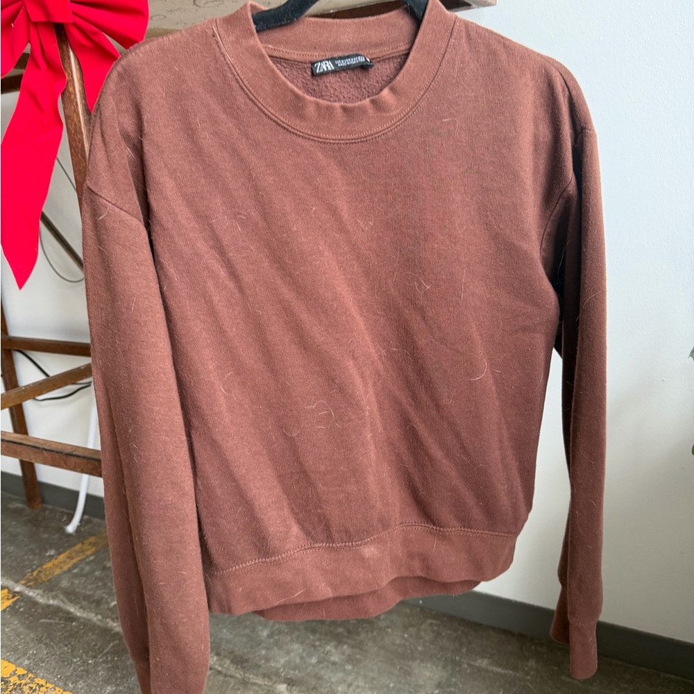 Zara Chocolate Brown Pullover